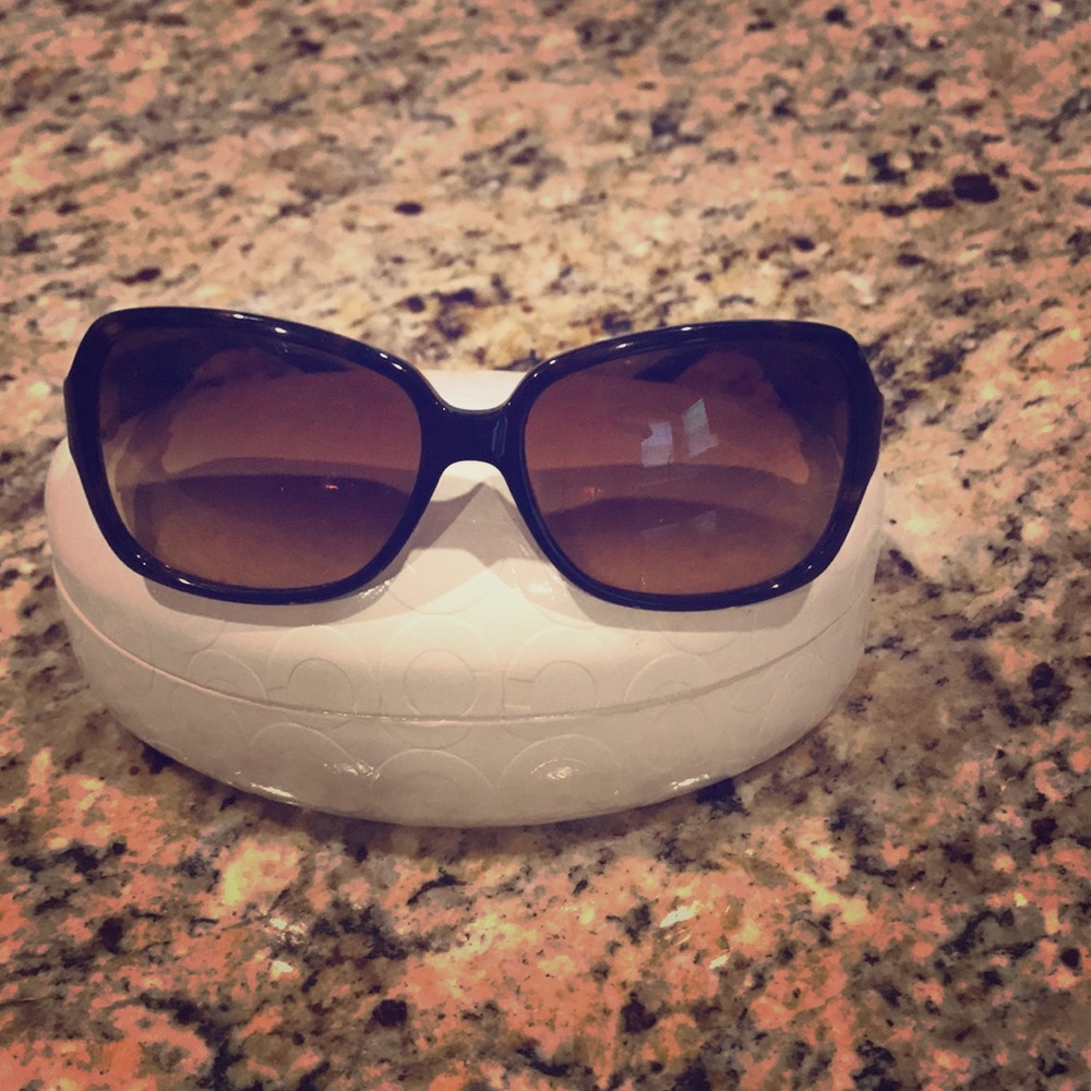 100% Authentic Coach Tortoise Shell Sunglasses - image 1